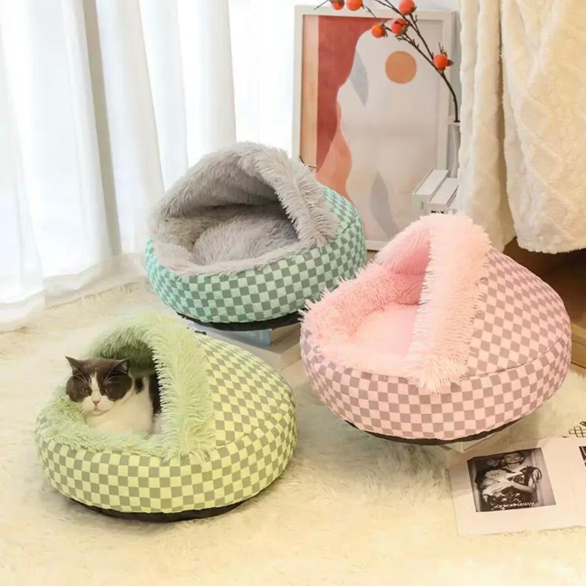 Pet Cave For Winter Washable